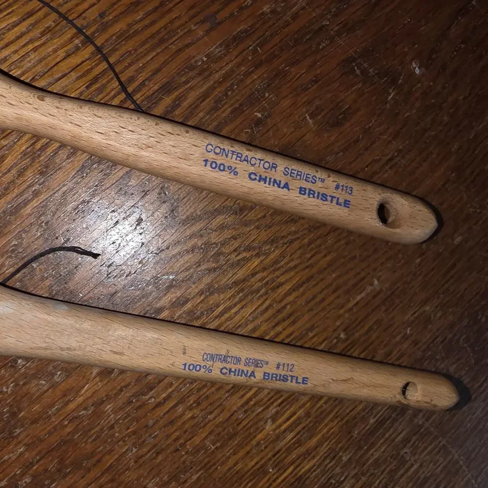 SHERWIN WILLIAMS SET OF 3 CONTRACTOR PAINT BRUSHES